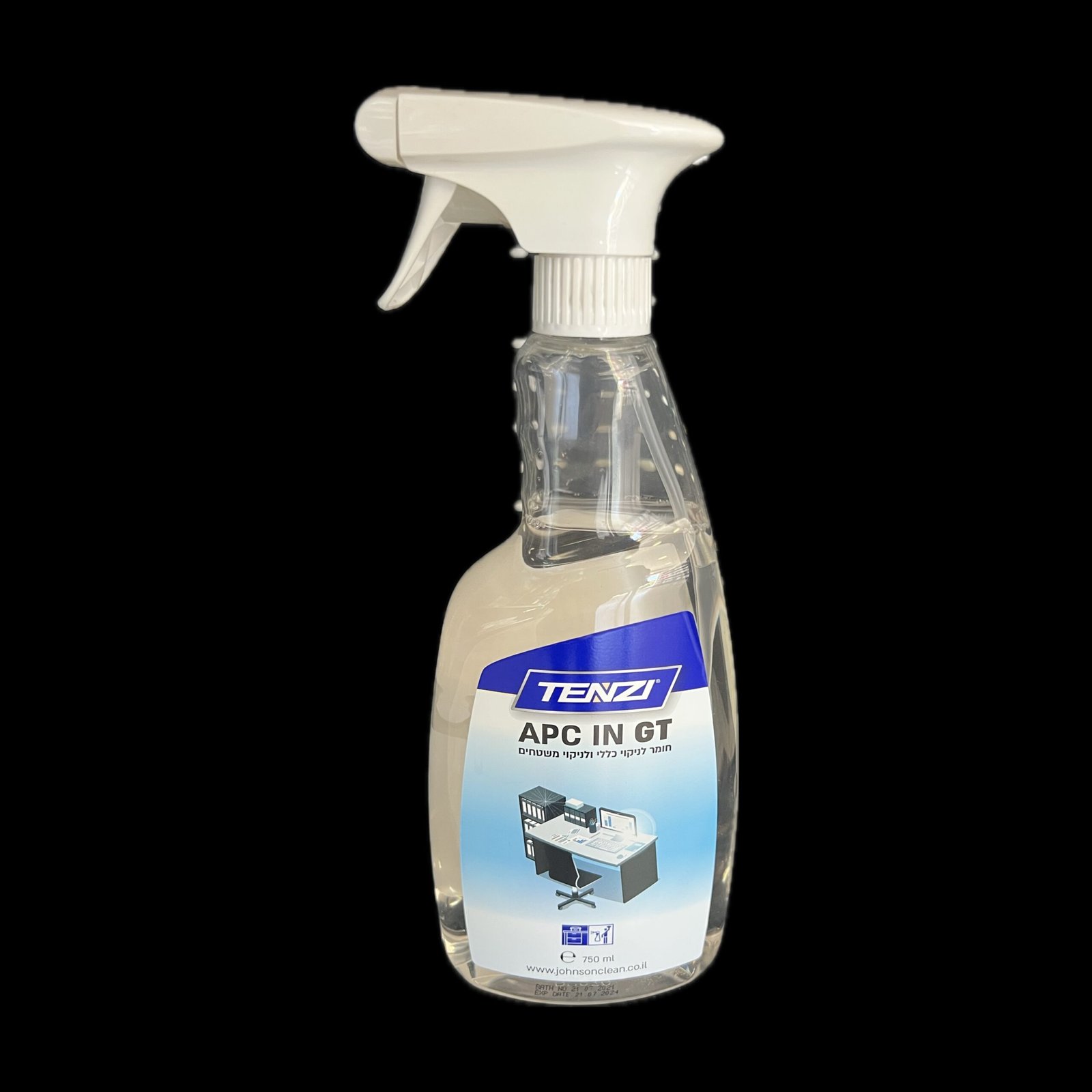 منظف الأسطح داخلية - מנקה משטחים פנימיים